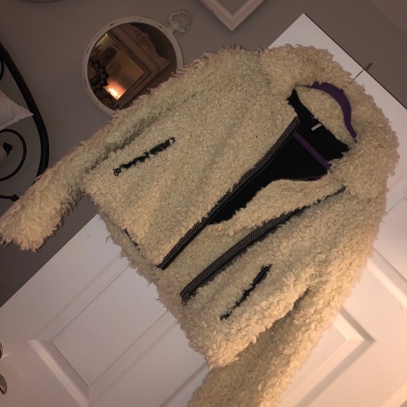 Free People Jackets & Blazers - Free People Bomber Fur Coat